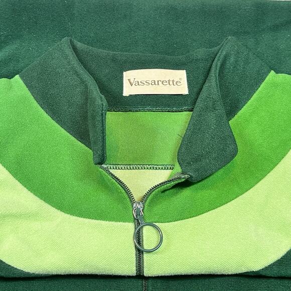 Vintage 1970s Vassarette Velour Robe Muumuu House Coat Kaftan Pockets FLAWS Lg? - Picture 1 of 8